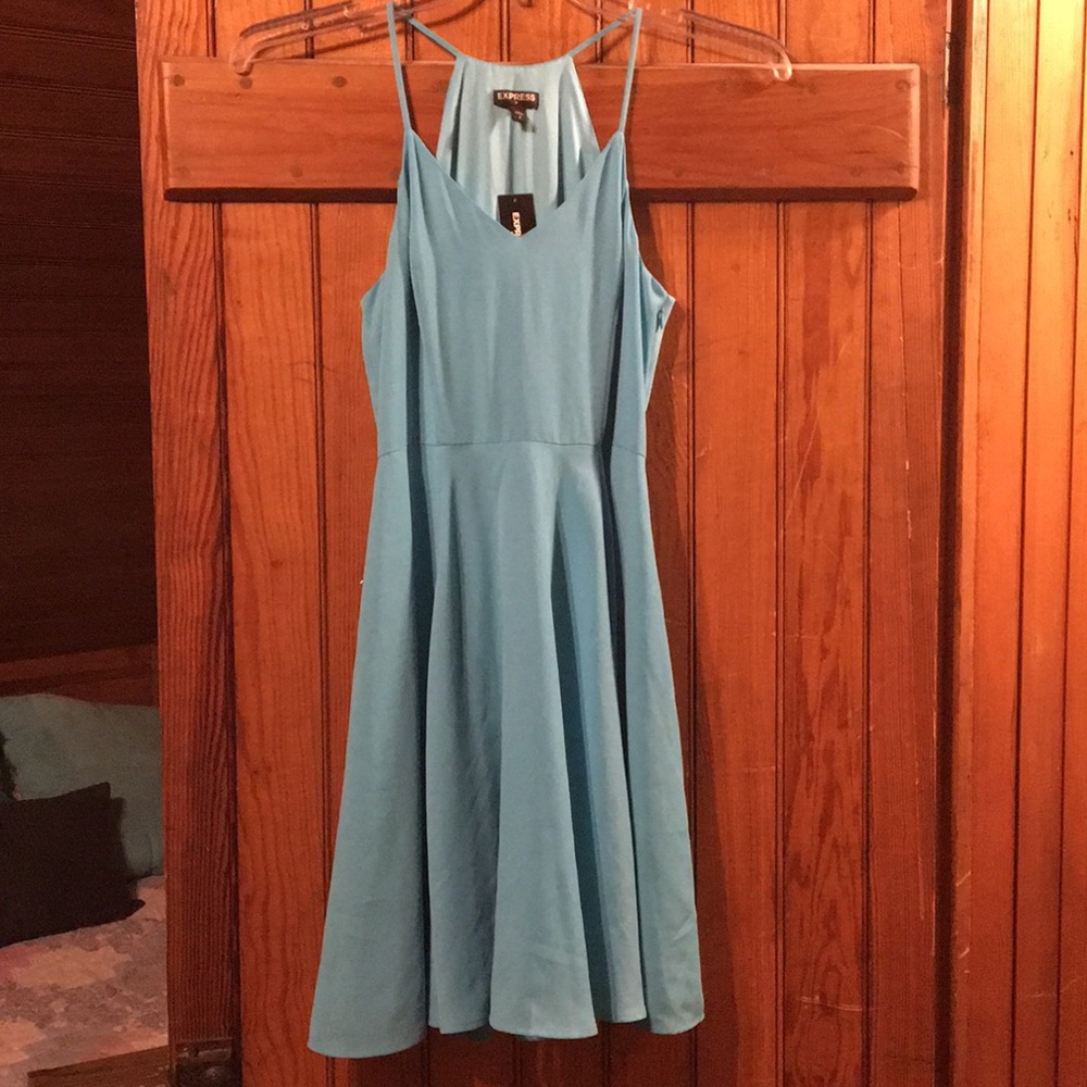 Express Blue Dress